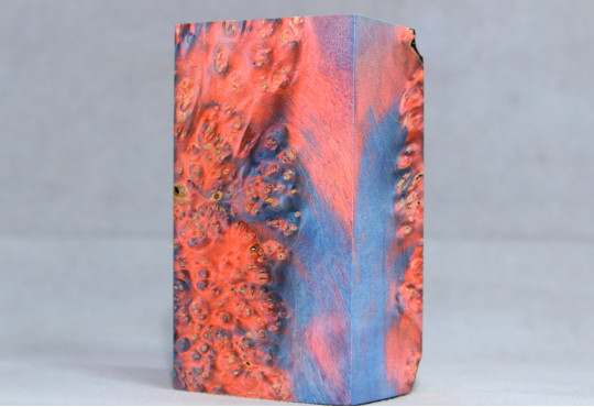 Stabilized Maple Burl Wood Mod Block